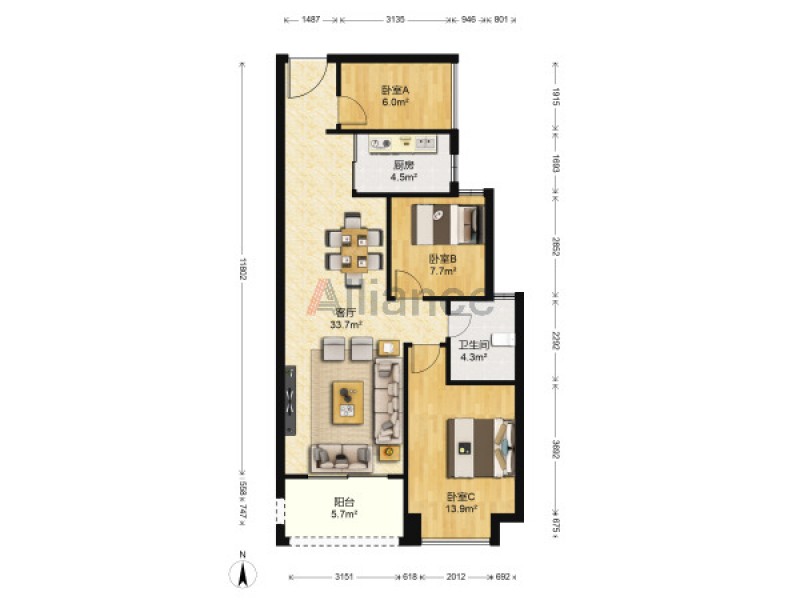 萬達(dá)中央華城C區(qū)